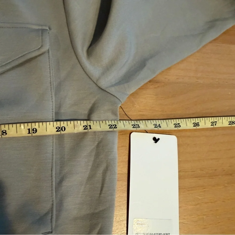 Yogalicious Softlite Scuva Autumn Jacket Utility Streetwear MEDIUM Light Grey